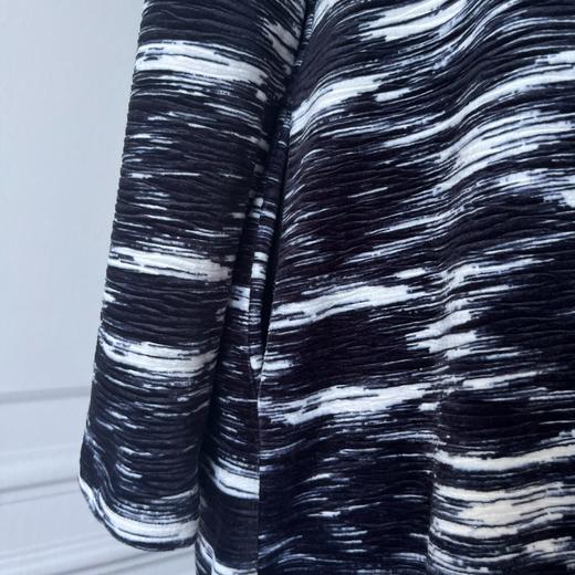 慵懒自由式— Lady挚爱、舒适H型连衣裙-印花宽松直筒裙  2201077 商品图3