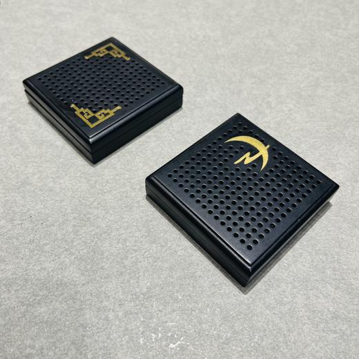 镶铜便携盘单层香盒（随机） 商品图0