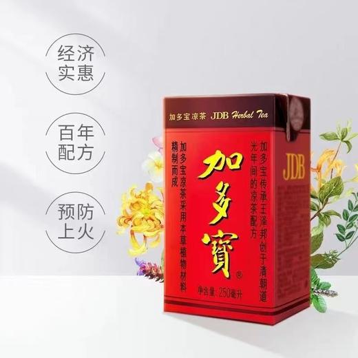 加多宝凉茶饮料250ml*24盒/箱【FY】 商品图2