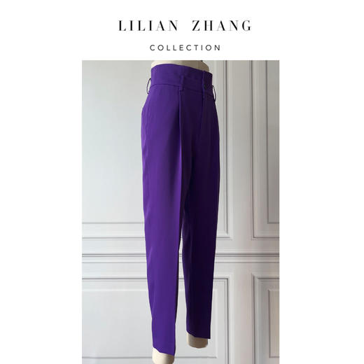 定制—Vintage—古着新穿—法式梦幻—挚爱高腰锥形裤2304032 商品图1