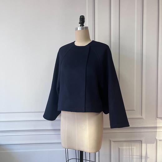 定制-Lady挚爱、复古慵懒风、百搭斗篷式短款大衣外套  2205056 商品图1