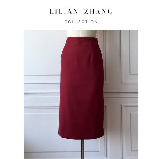 定制VintageNewLookLady挚爱H型包臀时尚中长半身裙夏季2303007 商品图0