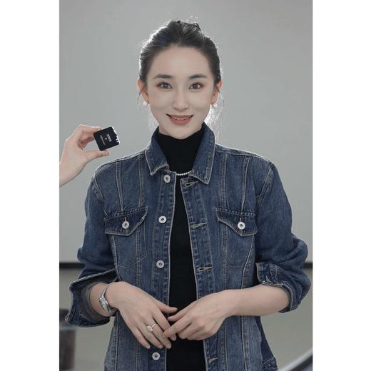 半高领纯色中袖显瘦百搭打底衫秋冬 时尚圆领爆款羊毛套衫2208005 商品图3