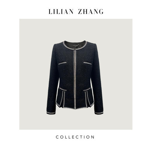 C系列——定制—“都市力量”——永恒经典——金属饰边小香外套 2305037 商品图2