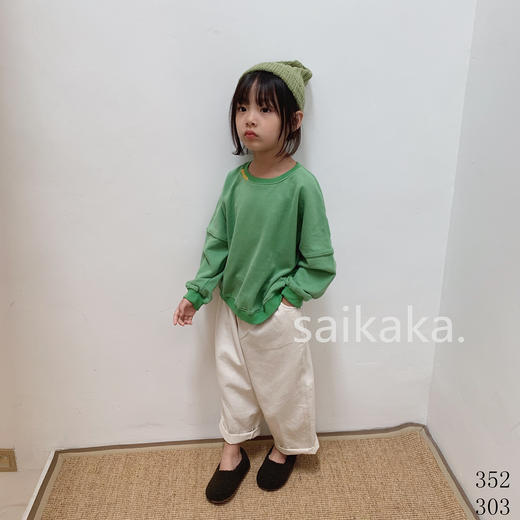 WT352领袖织线卫衣   100-140 商品图8