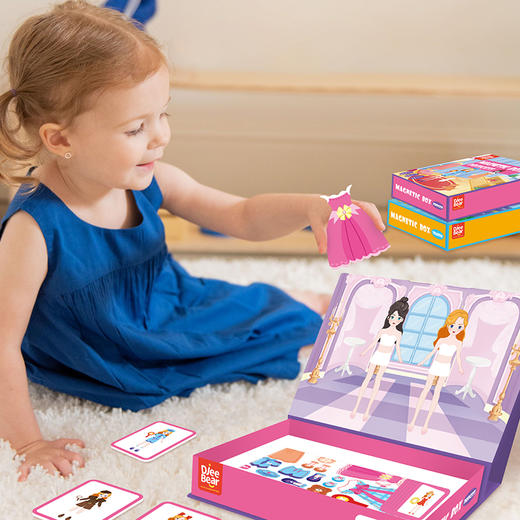 迪杰熊磁力盒-公主/交通 商品图2