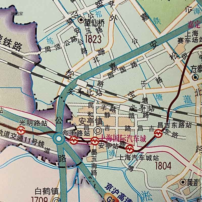 上海市交通地图(2024)