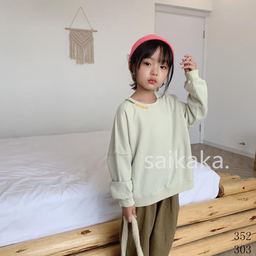 WT352领袖织线卫衣   100-140 商品图2