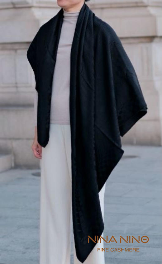 银河系大披肩 黑/蓝/咖三色 商品图6