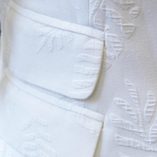 仲夏之梦-春夏时尚-休闲修身显瘦气质白色弹力小西装西服 2005035 商品图2