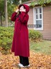 💥限量💥【圣诞节大衣】冬连帽款宽松大码女装反季优雅复古风保暖双面呢大衣 商品缩略图0