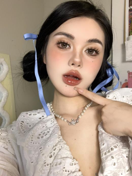 Lillilly日抛美瞳 焦糖啵啵LL-46 14.4mm 商品图0