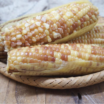 聚怀斋云南小花糯玉米3斤装 真空粘玉米 黏玉米 礼盒装 商品图0