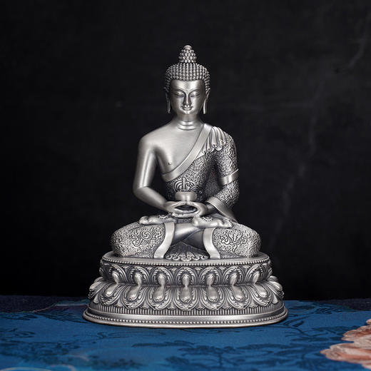 子佩集S999银【释迦牟尼】摆件【FX586】纯银2312 商品图1