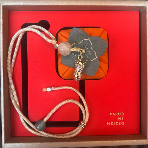 善语堂°事事如意（橘色）车挂 商品图0