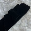 定制—主角之选、黑色中古风--复古天鹅绒感腰封（9公分扣头）2313003 商品缩略图3
