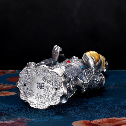 子佩集S999银【财神】摆件【BJ750】纯银2312 商品图9
