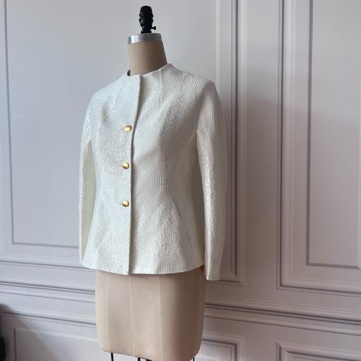 定制-新古典“东方Lady”艺术之美极简时尚轻奢简约白瓷外套2205049 商品图1