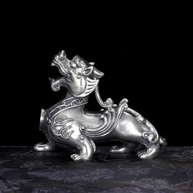 子佩集S999银【财源广进】茶宠【CC555】小摆件纯银2312