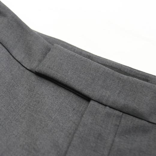 舒适简约九分裤-时尚修身通勤休闲纯色女士商务直筒裤 2104032 商品图2