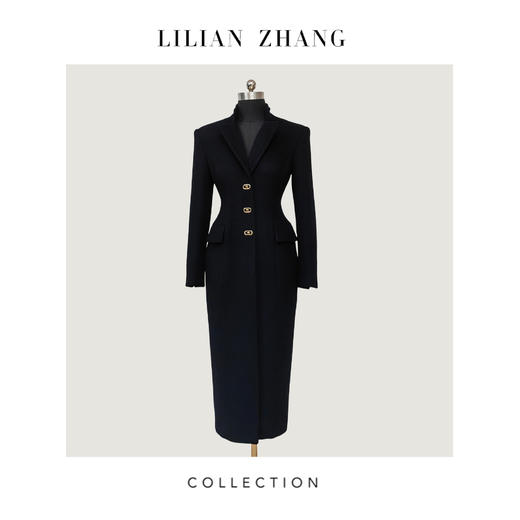 C系列——定制——都市力量——永恒经典—修身型气质羊毛大衣  2306024 商品图0