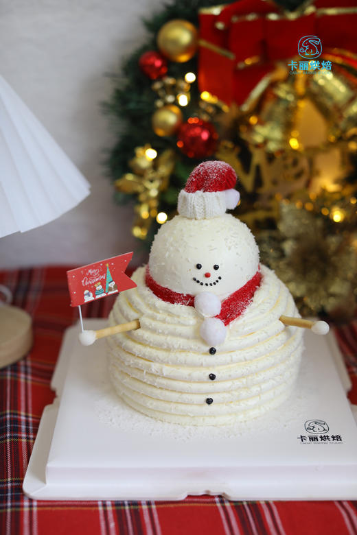 圣诞网红雪人蛋糕 商品图2