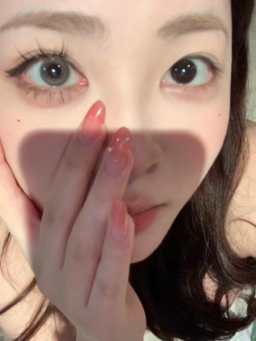 Lillilly日抛美瞳 碎金白桃LL-48 14.2mm 商品图0