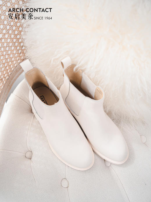 ARCHCONTACT安启美奈经典中跟切尔西靴52886 商品图3