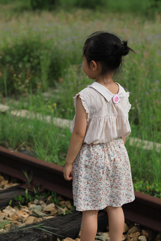 SYZBX049 剪花莲衣裙(上衣） 80-120 商品图2