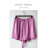 定制—迷情邂逅—法式浪漫—Lady挚爱系带缎面运动高腰短裤2304031 商品缩略图0