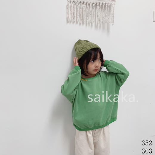 WT352领袖织线卫衣   100-140 商品图6