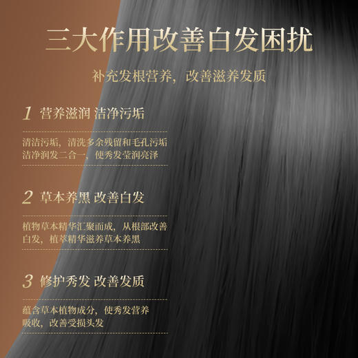 【第2瓶半价】广药白云山何首乌洗发水  500ml/瓶 商品图9