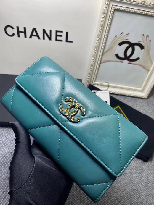 秋冬特惠💰600 原单香奈儿 Chanel 19K非常重磅的标志性系列 手拿包P0955 超大菱格纹 商品图3