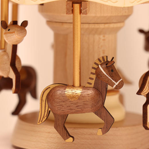 wooderfullife  音乐盒 旋转木马 商品图3