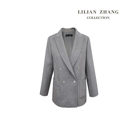 冬日小大衣、双排扣廓形西装 - 通勤百搭秋冬西服外套  2105023 商品图0
