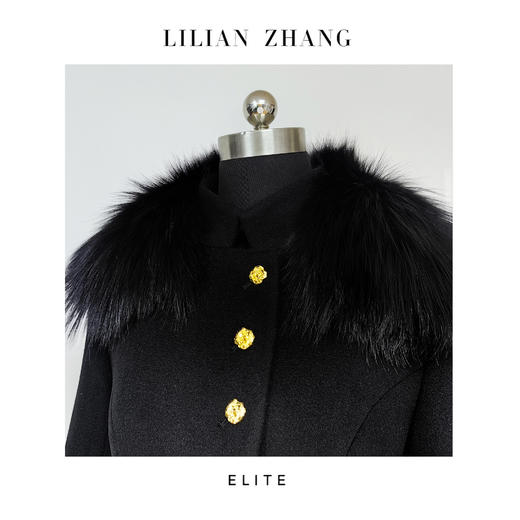 C系列—都市力量、热力感穿搭、至简新潮（一衣两穿）长款大衣2306022 商品图1