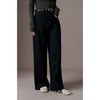 气质显瘦羊毛阔腿裤女2023冬季新款复古高腰直筒裤休闲裤子 商品缩略图2