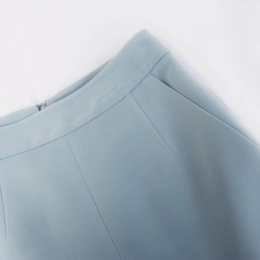 气质时尚-莫兰系-斜插袋开叉高腰-春夏 显瘦清新  半身裙 2103019 商品图2