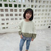 WT317下摆拼格卫衣   100-140 商品缩略图0