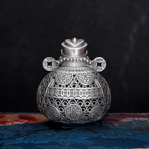 子佩集S999银财神到摆件【HS007】纯银2312 商品图3