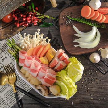 THOMAS FARMS 澳洲谷饲安格斯牛肉卷肥牛卷 1斤/袋 商品图2