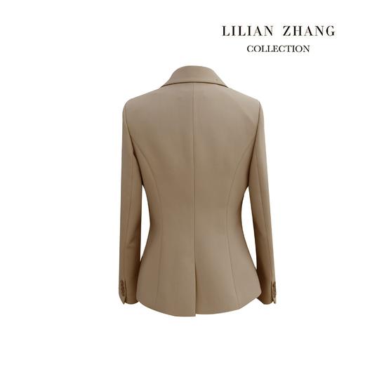 定制—“通勤风”修身显瘦平驳领一粒扣经典西装外套  2105005 商品图4