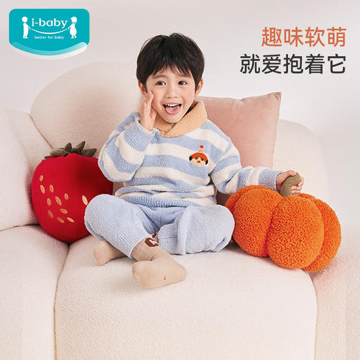 【39元秒杀】【i-baby/英伦宝贝萌趣毛绒安抚抱枕】儿童抱枕瓜果丰登萌趣玩偶抱枕四季通用 商品图2