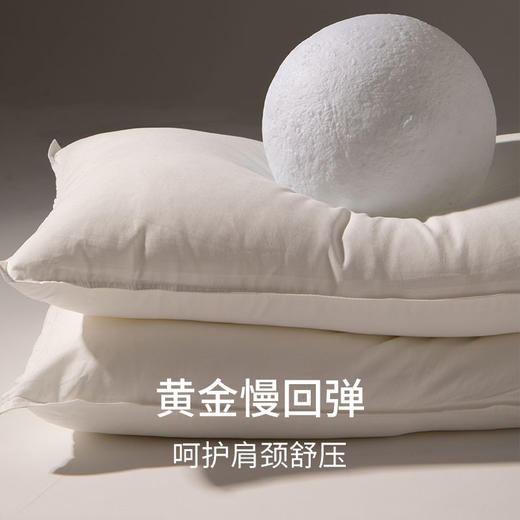 【黄金慢回弹】SCHIESSER舒雅生活舒适枕(单个 黄金慢回弹，呵护肩颈，很软的枕头)13060023020013 商品图2