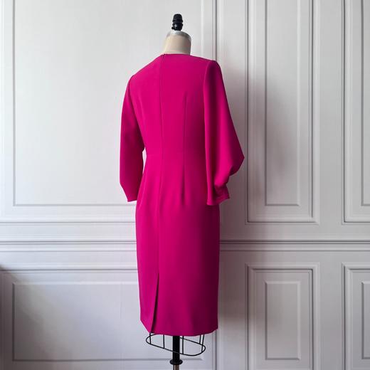 E定制—爱的永恒——“优雅绽放” Lady挚爱洋装羊腿袖连衣裙 2201094 商品图2