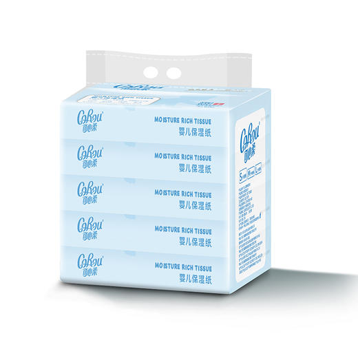 可心柔牌保湿纸面巾60抽*5包V9139 商品图3