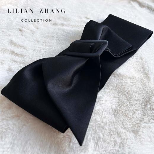 定制——挚爱主角之选、中古风简约百搭黑色腰封（8公分扣头）2313002 商品图3
