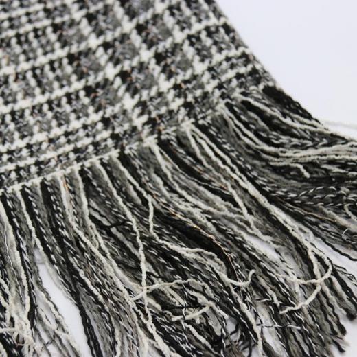 复古英伦风潮-格纹流苏  长款半裙-优雅包臀秋冬气质 时尚2103039 商品图3