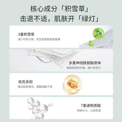 【正品直售】素姬积雪草舒缓修护乳温和补水保湿强韧肌肤乳液 商品图4