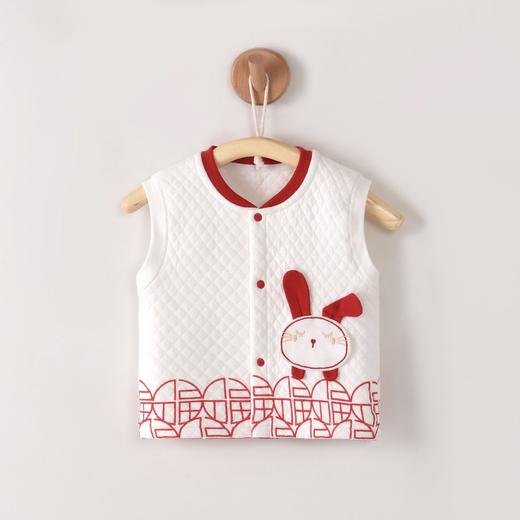 【福星小兔保暖马甲】宝宝马甲儿童春秋季婴儿背心薄纯棉马夹秋冬小童男女婴幼 儿坎肩 商品图5